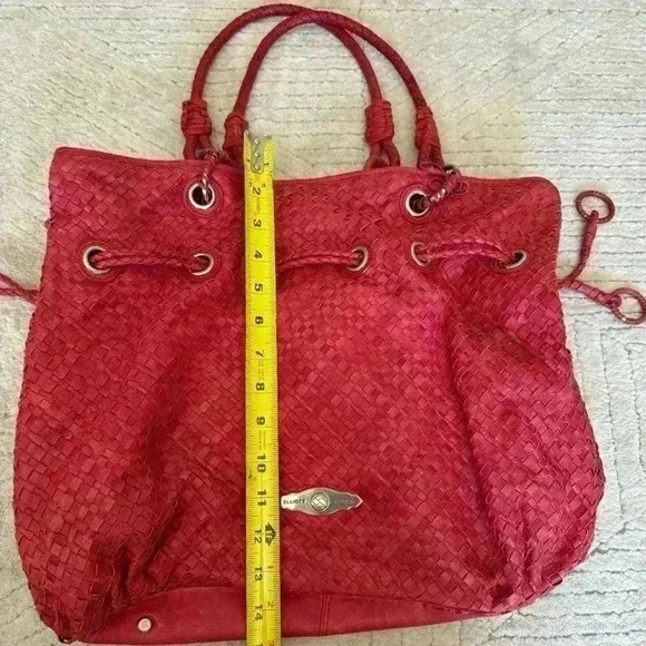 Elliot Lucca red leather purse - Picture 5 of 7